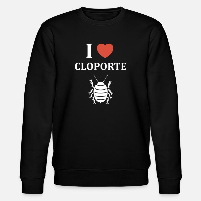 Woodlouse - Stanley/Stella Unisex Bio-Sweatshirt CHANGER  - Schwarz