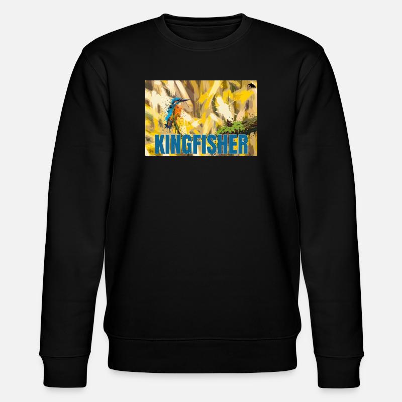 EISVÖGEL - Stanley/Stella Unisex Bio-Sweatshirt CHANGER  - Schwarz
