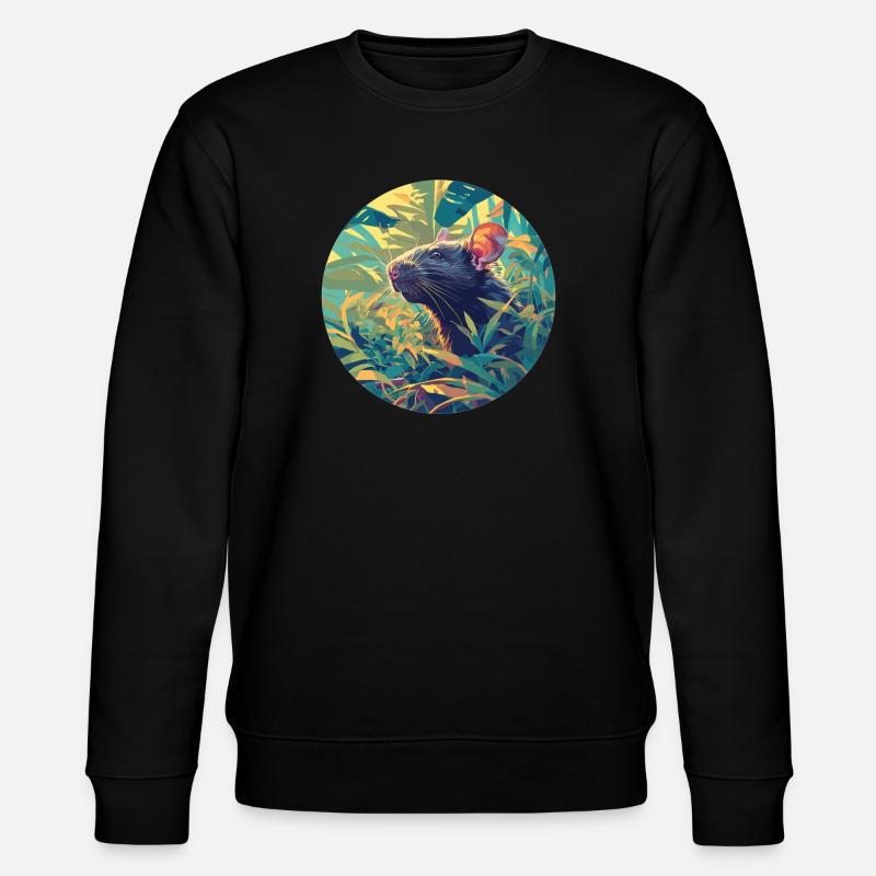 Rat Rat - Sweat bio CHANGER Stanley/Stella Unisexe - noir