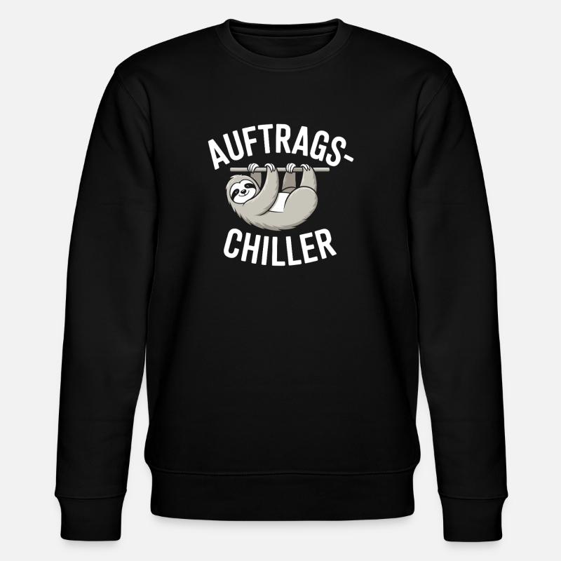 Commander Chiller Commander Chiller Bureau Sloth - Sweat bio CHANGER Stanley/Stella Unisexe - noir