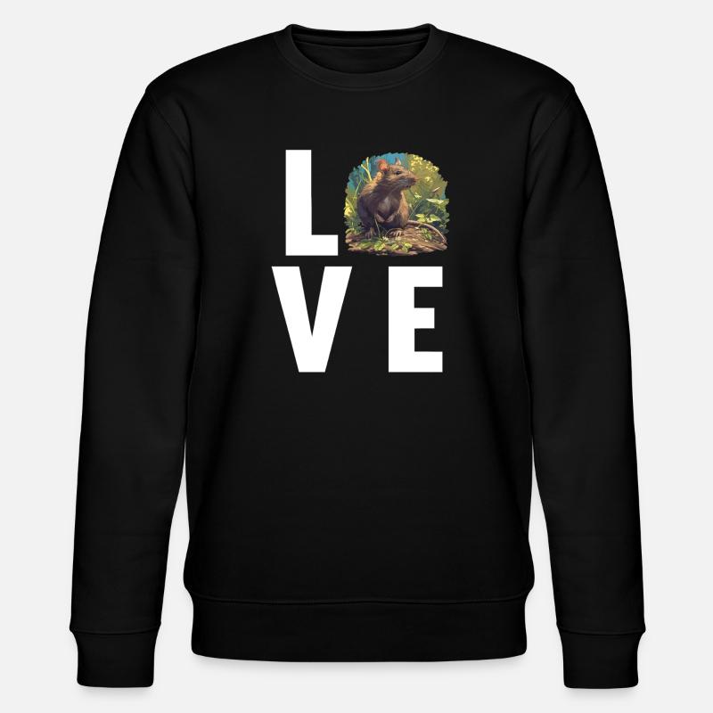 Rat Rat - Sweat bio CHANGER Stanley/Stella Unisexe - noir