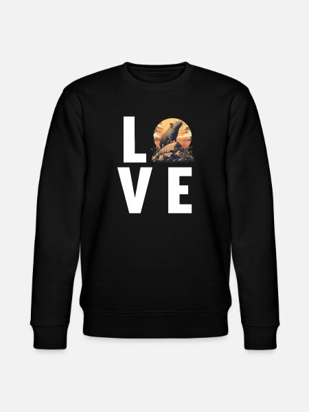 Rat Rat - Stanley/Stella CHANGER Unisex Organic Sweatshirt - black