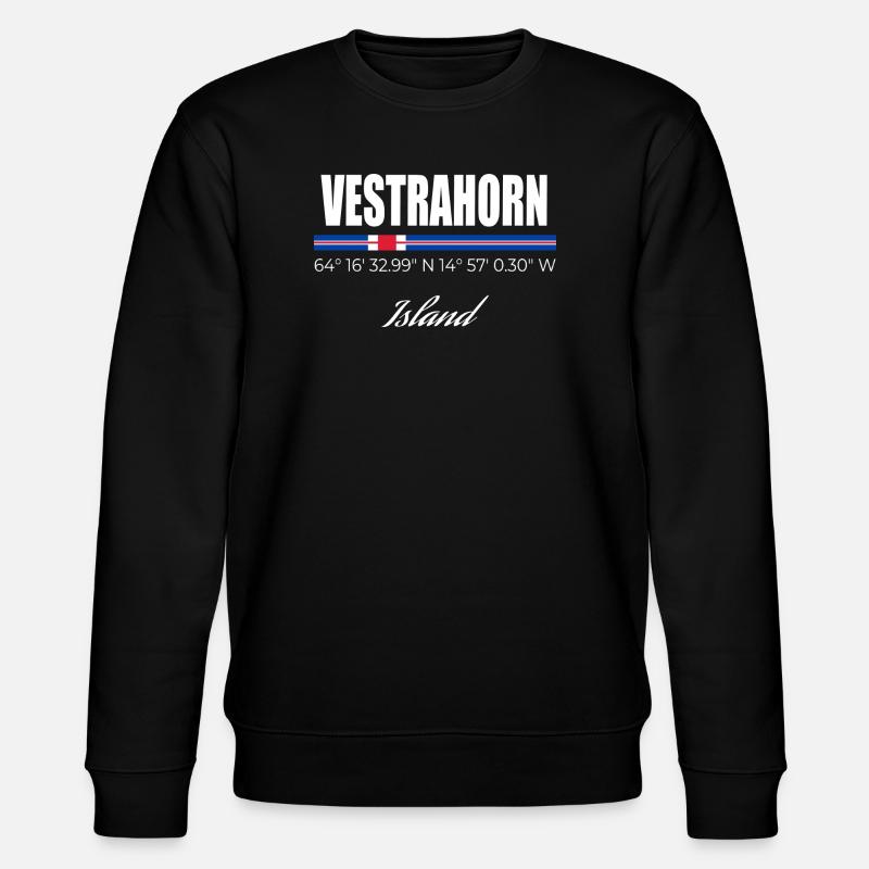 Vestrahorn - Sweat bio CHANGER Stanley/Stella Unisexe - noir