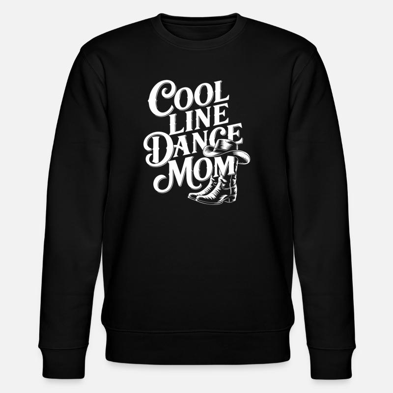 Line Dance Maman : Lettres sympas - Sweat bio CHANGER Stanley/Stella Unisexe - noir
