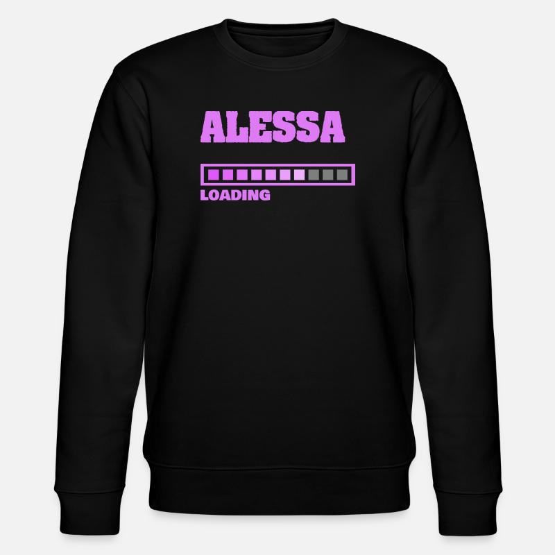 Alessa - Stanley/Stella Unisex Bio-Sweatshirt CHANGER  - Schwarz