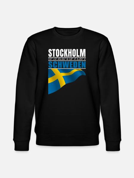 Stockholm - Sweat bio CHANGER Stanley/Stella Unisexe - noir