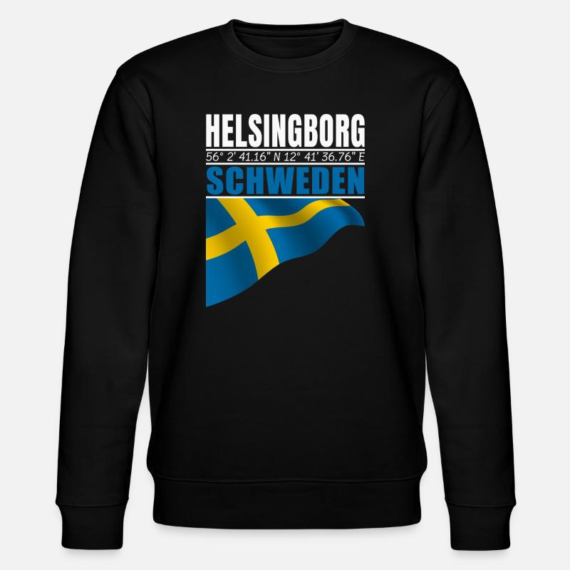 Helsingborg - Sweat bio CHANGER Stanley/Stella Unisexe - noir