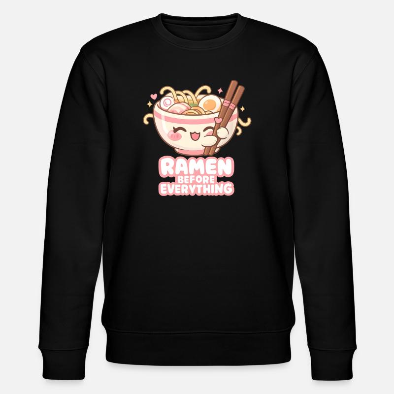 J’adore les ramen - Sweat bio CHANGER Stanley/Stella Unisexe - noir