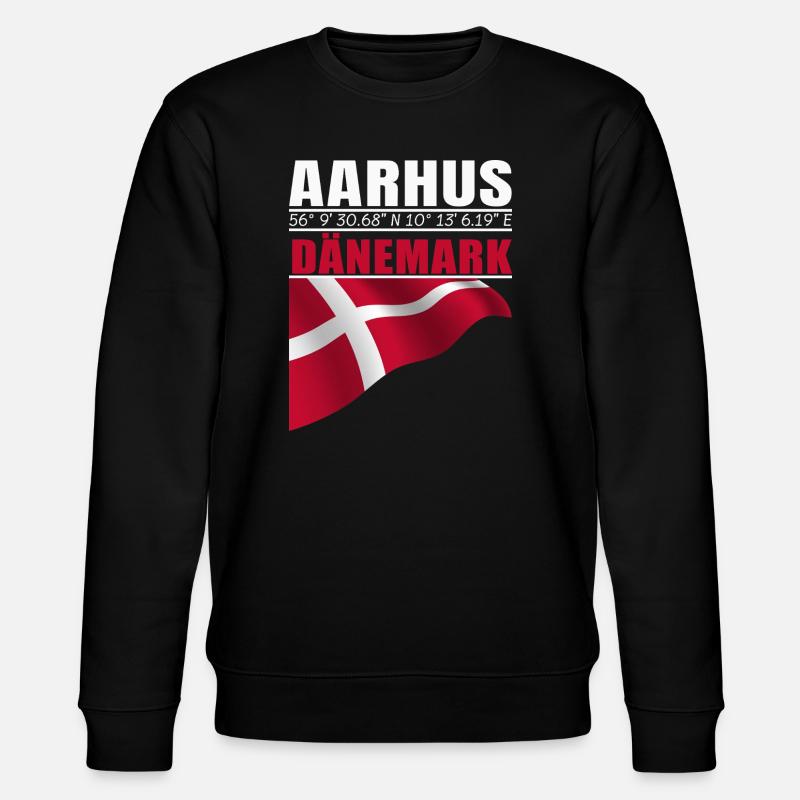 Aarhus - Stanley/Stella CHANGER Unisex Organic Sweatshirt - black