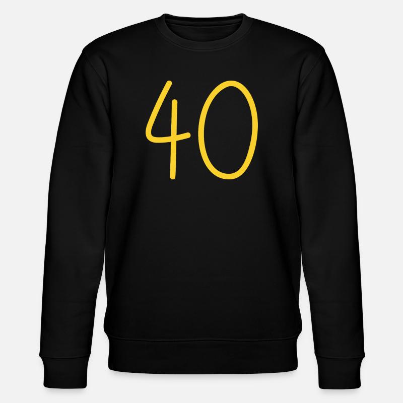 40 - Stanley/Stella CHANGER Unisex Organic Sweatshirt - black