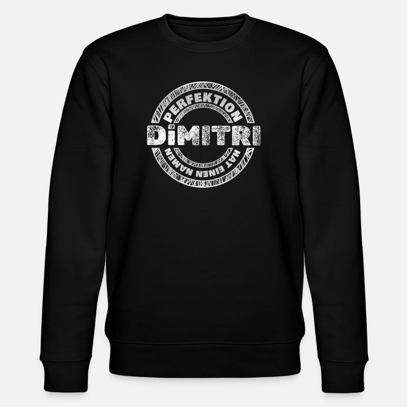 Dimitri as Dimitri - Stanley/Stella CHANGER Unisex Organic Sweatshirt - black