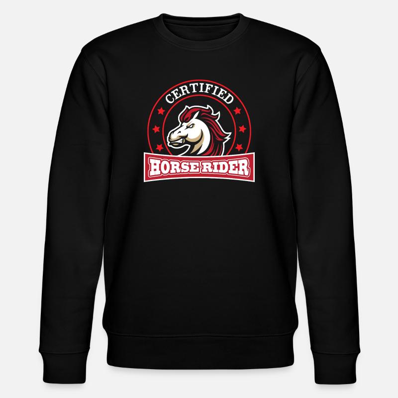 Cavalier certifié - Sweat bio CHANGER Stanley/Stella Unisexe - noir