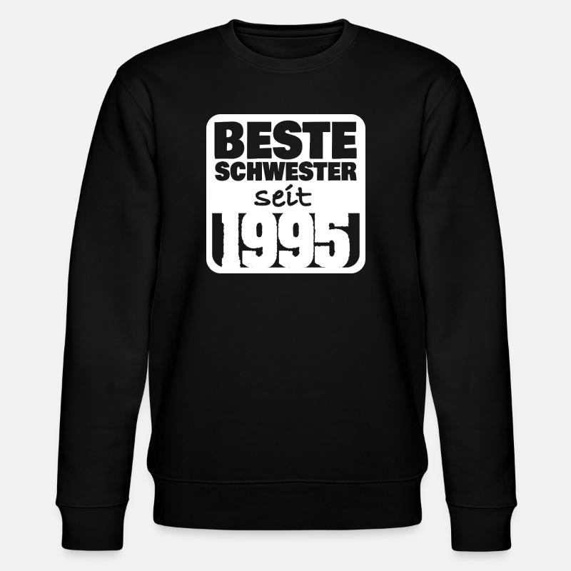 Frères et sœurs 1995 - Sweat bio CHANGER Stanley/Stella Unisexe - noir