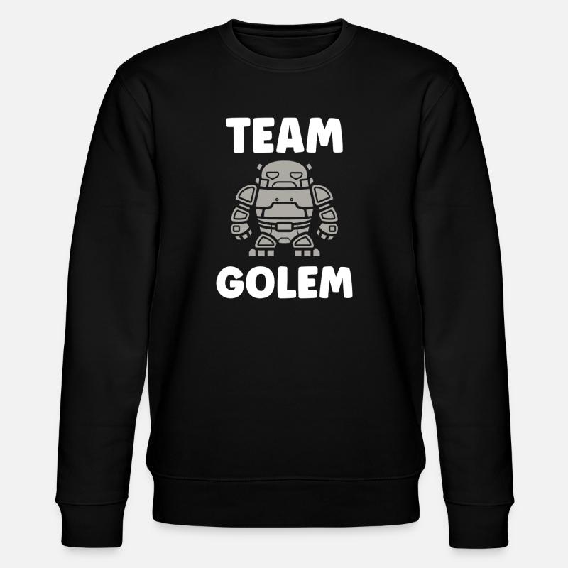 Team Golem - Stanley/Stella Unisex Bio-Sweatshirt CHANGER  - Schwarz