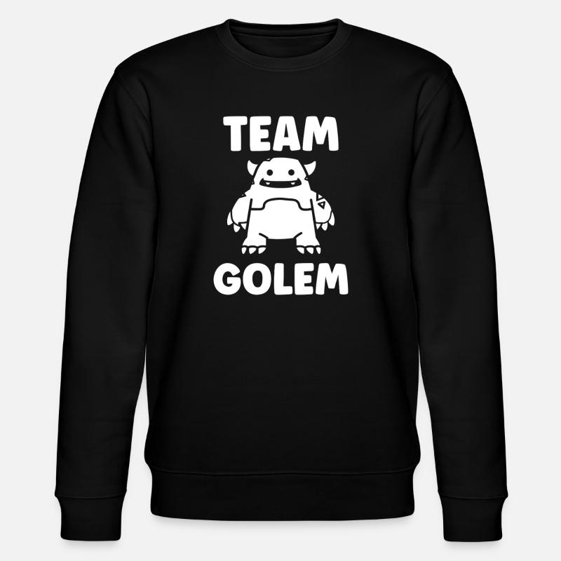 Team golem - Stanley/Stella CHANGER Unisex Organic Sweatshirt - black