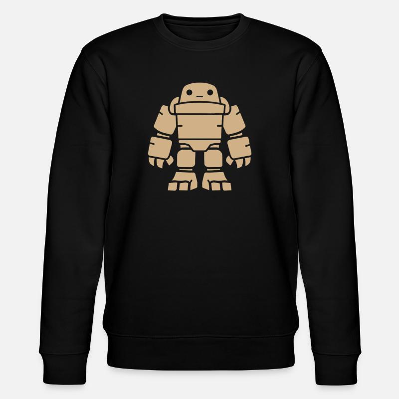 Golem - Stanley/Stella Unisex Bio-Sweatshirt CHANGER  - Schwarz