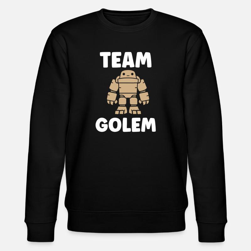 Team Golem - Stanley/Stella Unisex Bio-Sweatshirt CHANGER  - Schwarz
