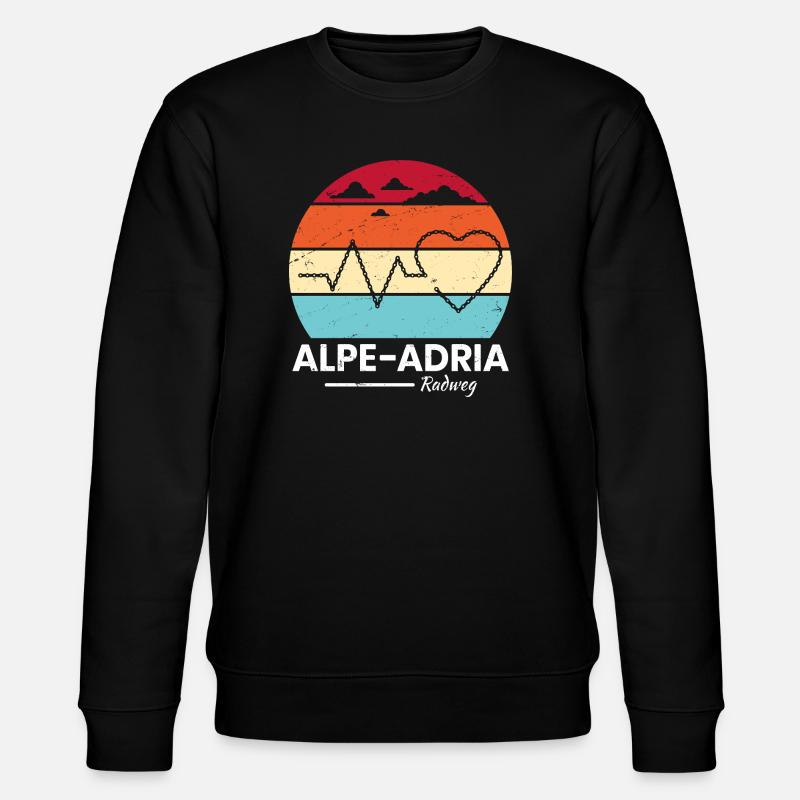 Vélo Alpe-Adria - Sweat bio CHANGER Stanley/Stella Unisexe - noir