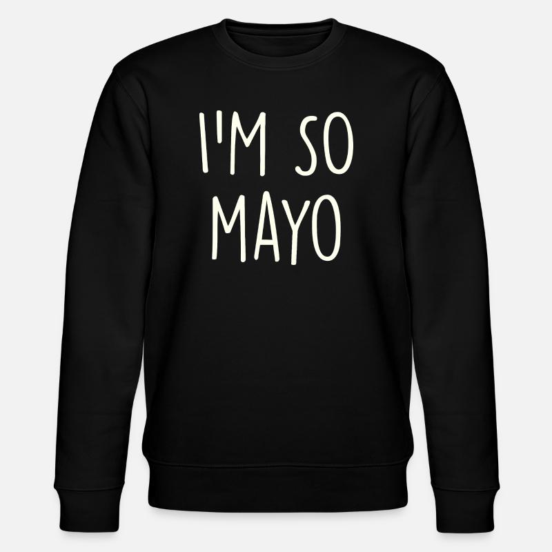 Mayo Mayonnaise - Sweat bio CHANGER Stanley/Stella Unisexe - noir