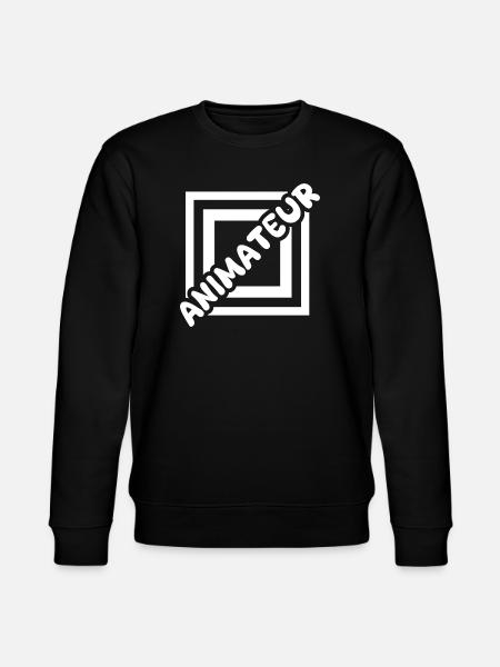 Job Animator - Stanley/Stella CHANGER Unisex Organic Sweatshirt - black