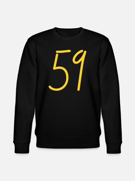 59 - Stanley/Stella CHANGER Unisex Organic Sweatshirt - black