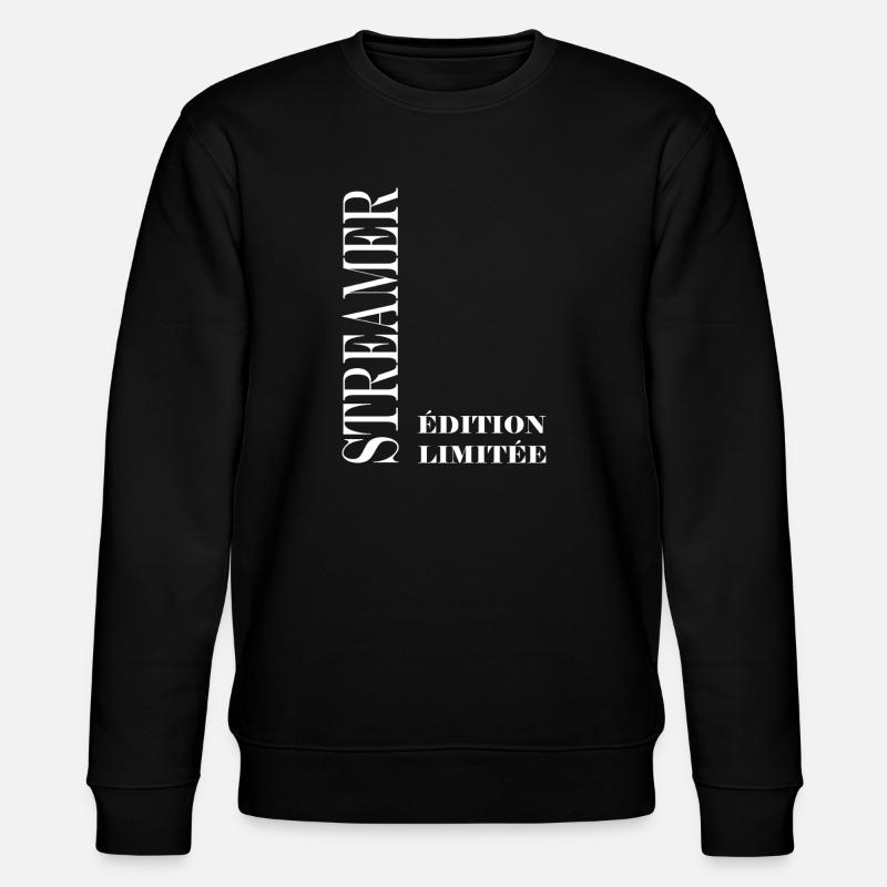 Streamer - Sweat bio CHANGER Stanley/Stella Unisexe - noir