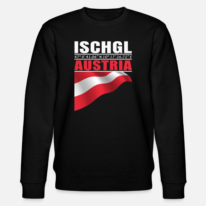 Ischgl - Sweat bio CHANGER Stanley/Stella Unisexe - noir