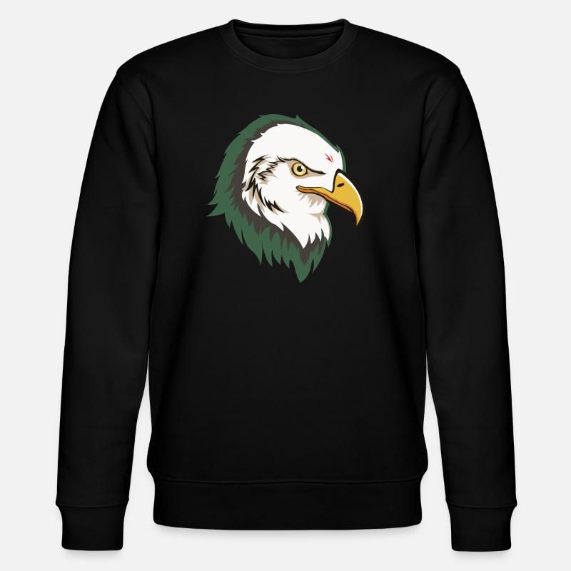 Eagle Head - Sweat bio CHANGER Stanley/Stella Unisexe - noir