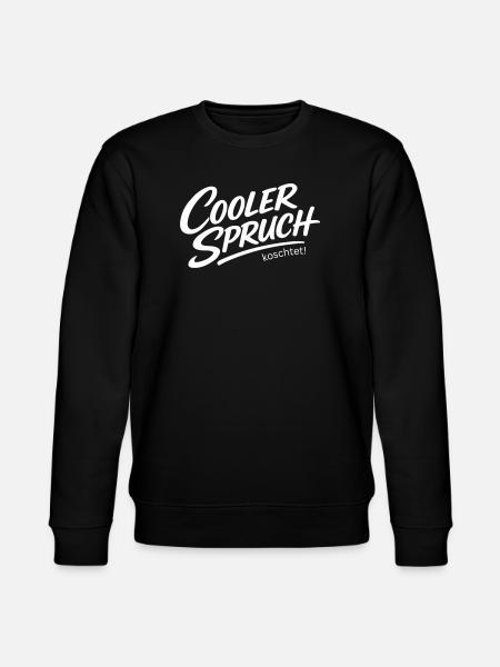 Cool saying koschtet – dialect irony design - Stanley/Stella CHANGER Unisex Organic Sweatshirt - black