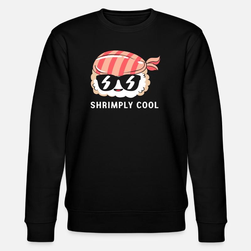 Shrimp - Stanley/Stella Unisex Bio-Sweatshirt CHANGER  - Schwarz