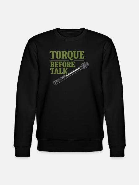 Traktormechaniker Dieselreparatur Tech - Stanley/Stella Unisex Bio-Sweatshirt CHANGER  - Schwarz