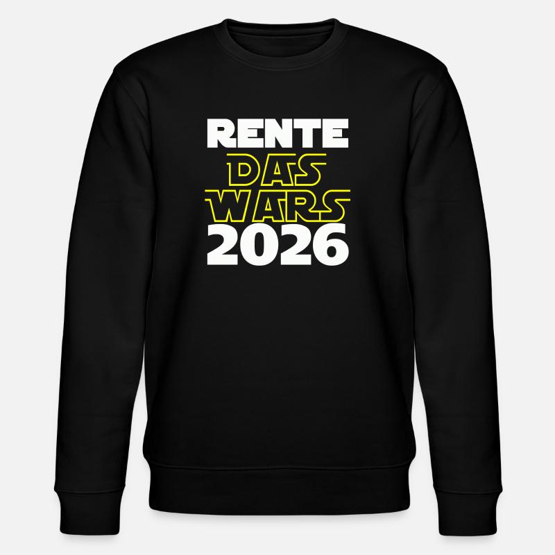 Pension 2026, c’est tout - Sweat bio CHANGER Stanley/Stella Unisexe - noir