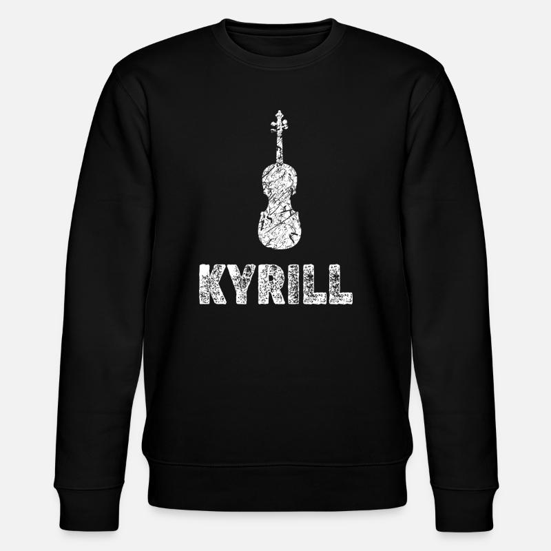 Gift for Kirill - Stanley/Stella CHANGER Unisex Organic Sweatshirt - black