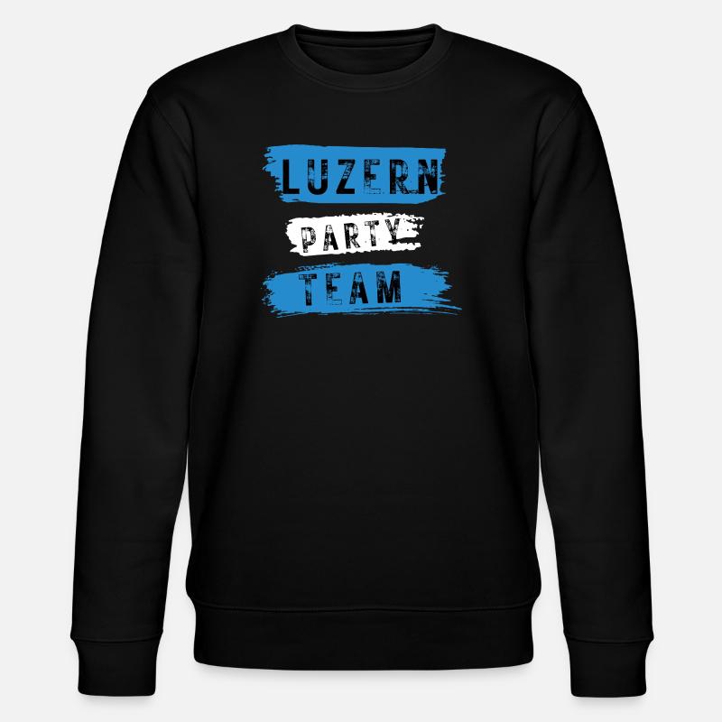 Équipe du parti de Lucerne - Sweat bio CHANGER Stanley/Stella Unisexe - noir