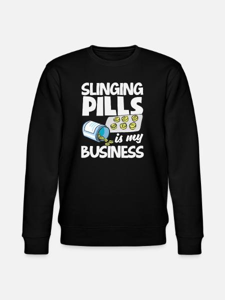 Pharmacist Pharmaceutical Technical - Stanley/Stella CHANGER Unisex Organic Sweatshirt - black