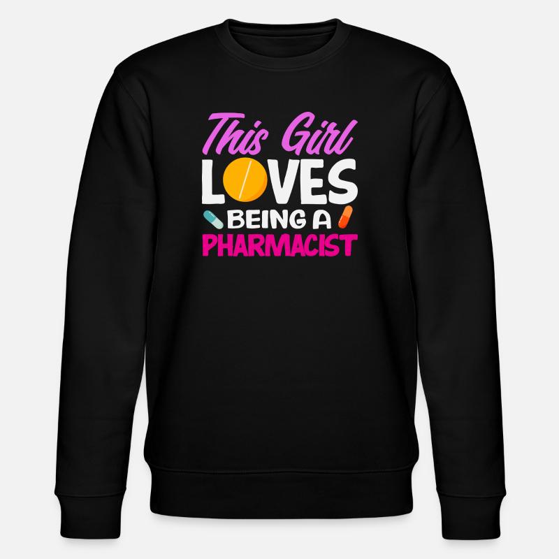 Pharmacist Pharmaceutical Technical - Stanley/Stella CHANGER Unisex Organic Sweatshirt - black