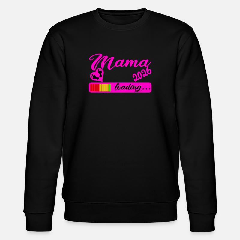 Mama 2026 - Stanley/Stella Unisex Bio-Sweatshirt CHANGER  - Schwarz