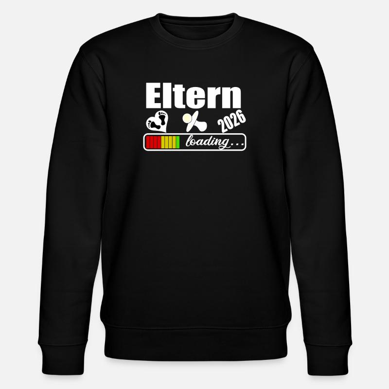 Eltern 2026 - Stanley/Stella Unisex Bio-Sweatshirt CHANGER  - Schwarz