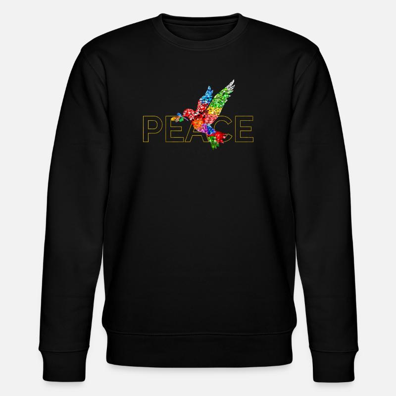 Peace - Stanley/Stella CHANGER Unisex Organic Sweatshirt - black