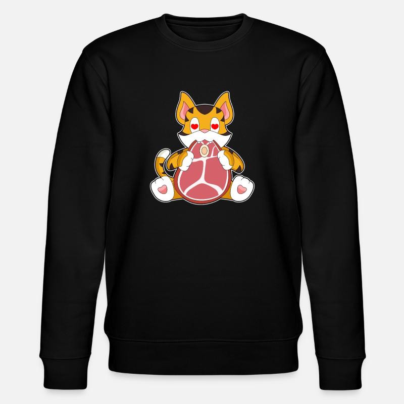 Viande de tigre - Sweat bio CHANGER Stanley/Stella Unisexe - noir