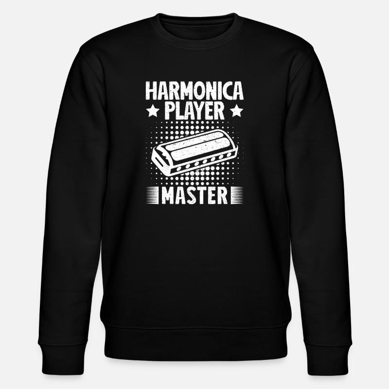 Musiciste d’harmonica Maître harmonica - Sweat bio CHANGER Stanley/Stella Unisexe - noir