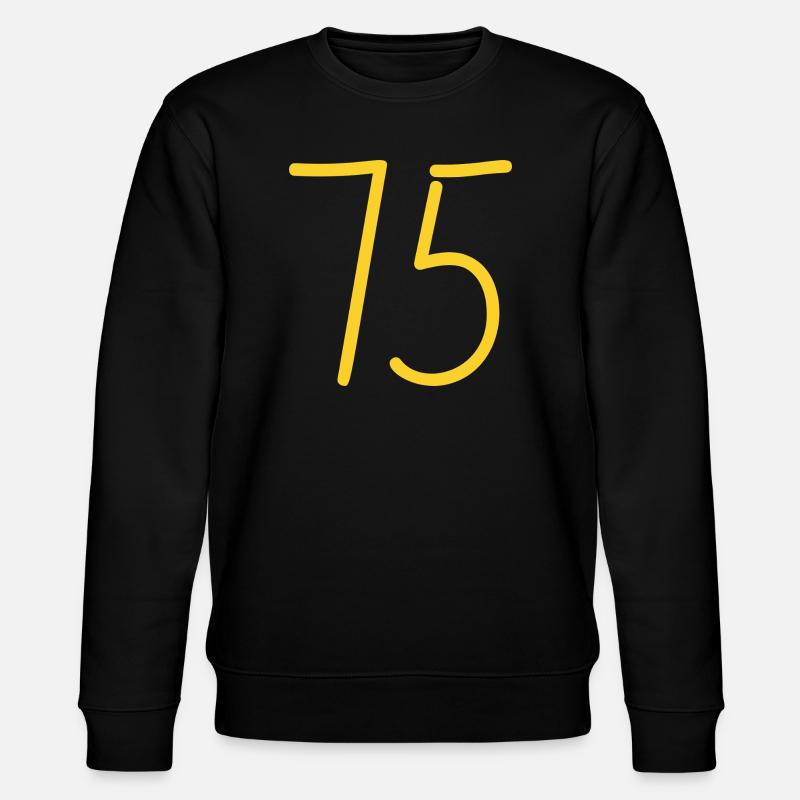 75 - Stanley/Stella CHANGER Unisex Organic Sweatshirt - black