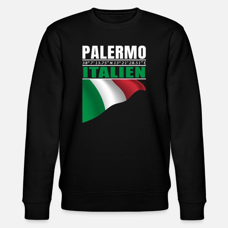 Palermo - Stanley/Stella Unisex Bio-Sweatshirt CHANGER  - Schwarz