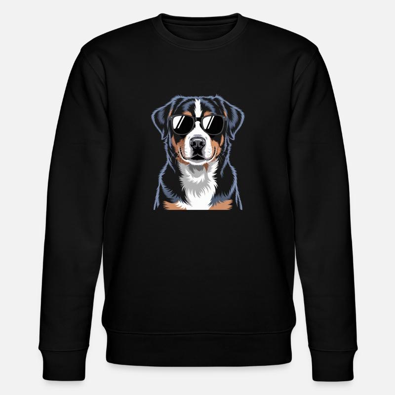 Bouvier d’Appenzeller - Sweat bio CHANGER Stanley/Stella Unisexe - noir