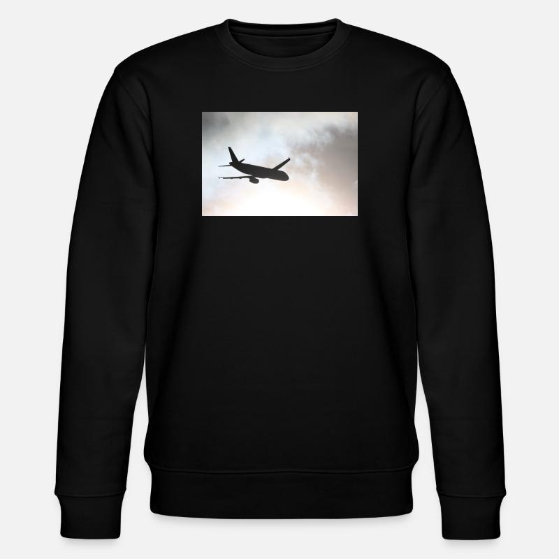 Das Phantom am Himmel - Stanley/Stella Unisex Bio-Sweatshirt CHANGER  - Schwarz