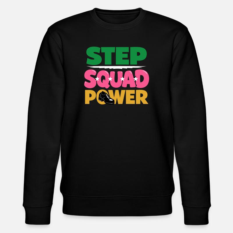 Irish Dance Step-dancing Celtic Fan - Stanley/Stella CHANGER Unisex Organic Sweatshirt - black