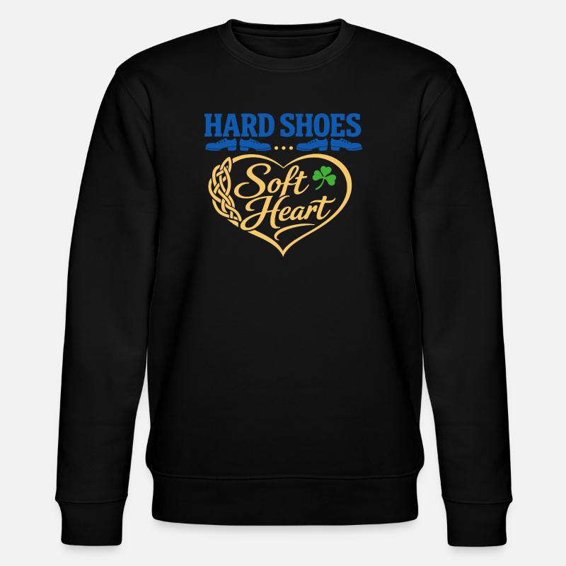 Irish Dance Step-dancing Celtic Fan - Stanley/Stella CHANGER Unisex Organic Sweatshirt - black
