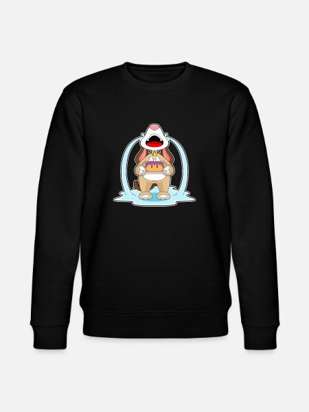 Gâteau d’anniversaire de chien - Sweat bio CHANGER Stanley/Stella Unisexe - noir