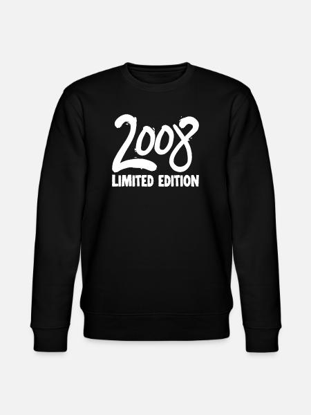 2008 Limited Edition 18th Birthday - Stanley/Stella CHANGER Unisex Organic Sweatshirt - black