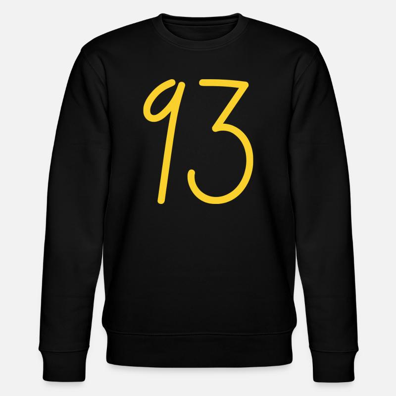 93 - Stanley/Stella CHANGER Unisex Organic Sweatshirt - black